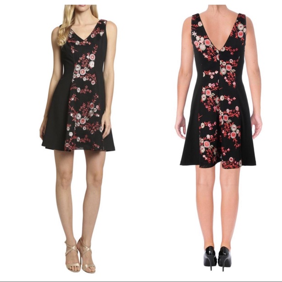 Badgley Mischka Dresses & Skirts - BELLE BADGLEY MISCHKA Paz Sleeveless Mini Dress